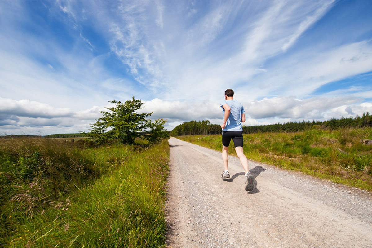 Man running